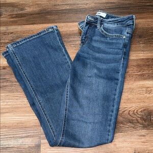 Classic Women's Straight Leg Jeans in Rich Blue